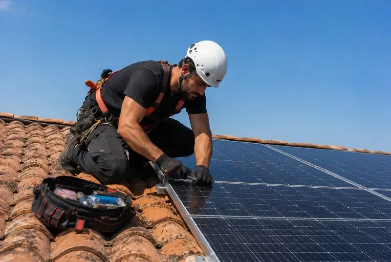 Maintenance et monitoring de panneaux solaires à Causse-de-la-Selle